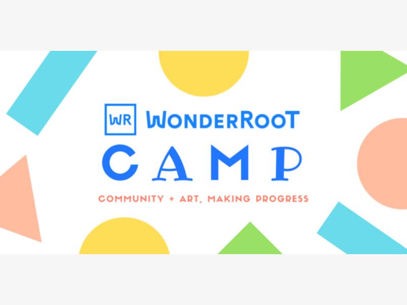 Ages 7 - 17: Register for WonderRoot CAMP (Community + Art, Making Progress)
